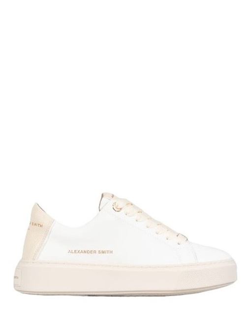 Cream white women's sneakers ALEXANDER SMITH | ALBALDW 8372.WCR